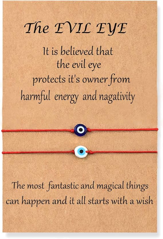 Handmade Evil Eye Bracelet Set