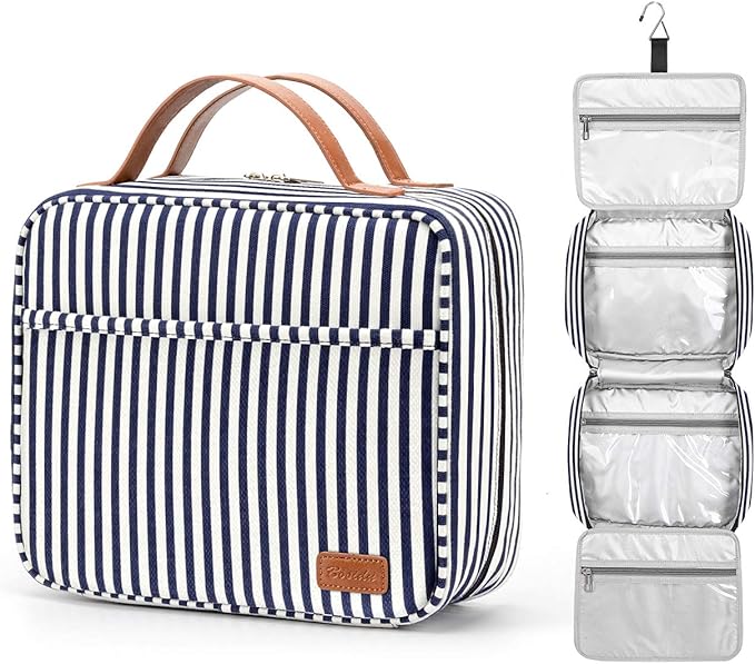 Hanging Cosmetic Toiletry Bag for Travel 