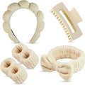 Headband & Wristbands for Skincare Routine Set