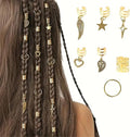 Hippie Style Hair Rings Set – 35 Pcs 