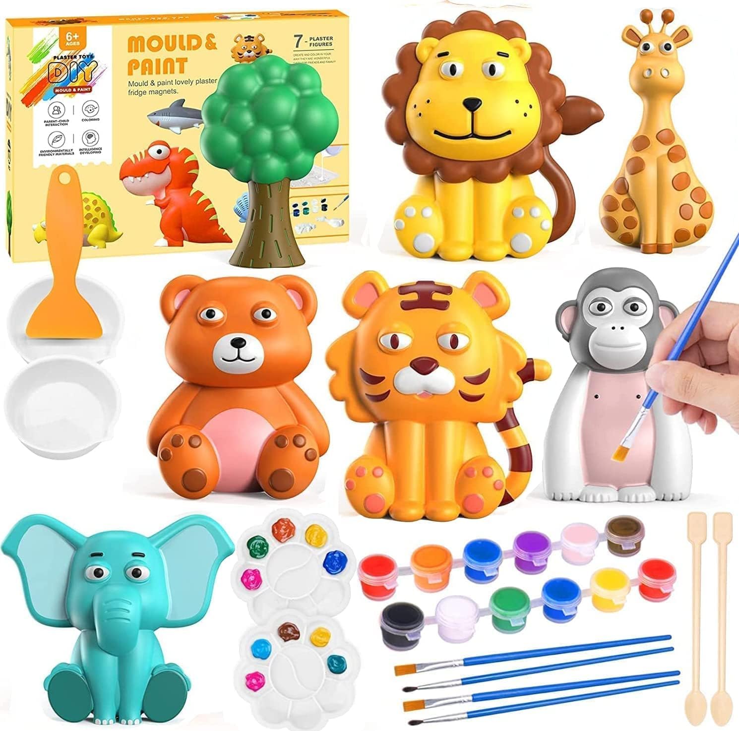 Kids Arts & Crafts Painting Kit 17 Pcs 