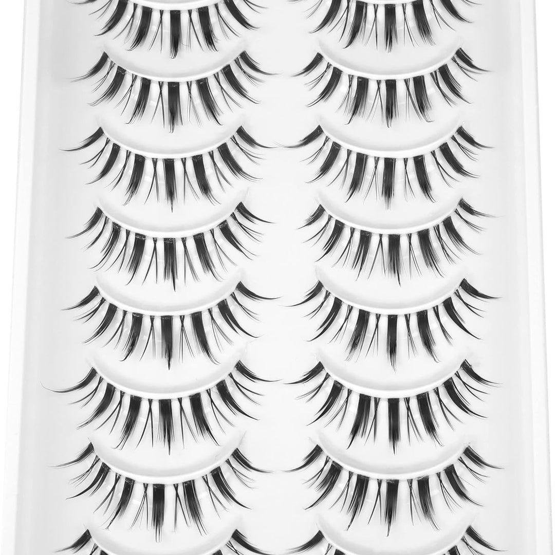 Korean Makeup Lashes 10 Pairs