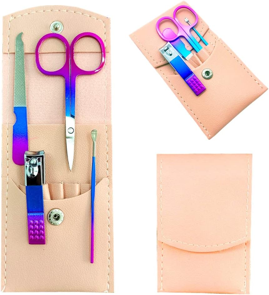Manicure Professional Nail Clippers Kit 4 Pcs 