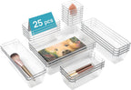 Plastic Drawer Organizer Set 25 Pcs 