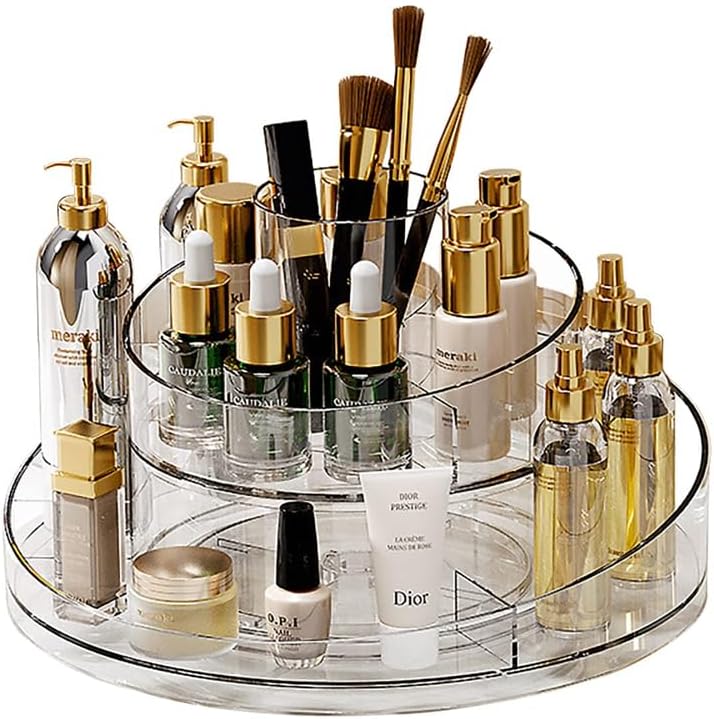 Rotating Makeup Organizer