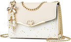Small Leather Crossbody Bag for Women 
