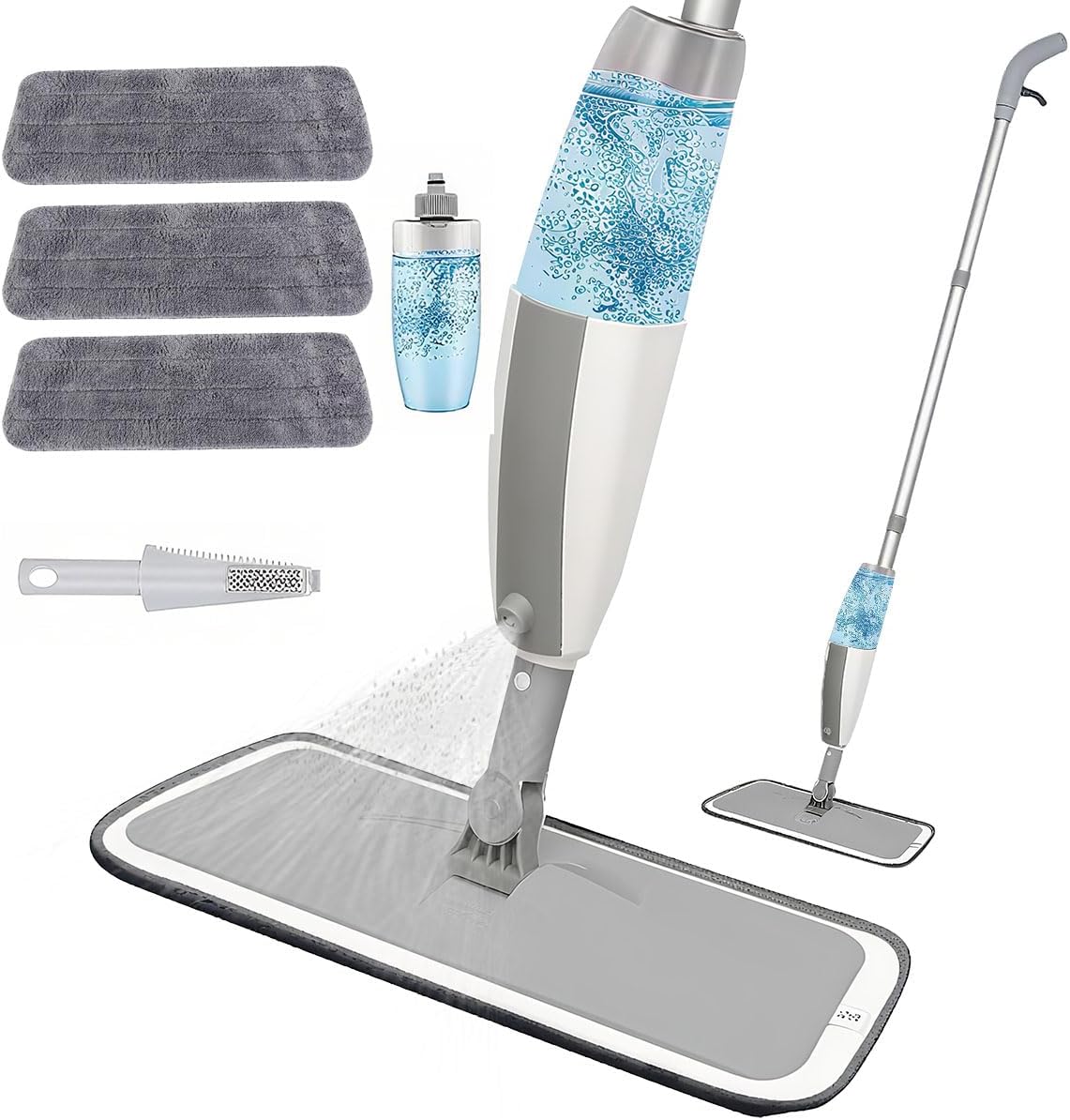 Spray Mop Floor Cleaner 4 Pcs 