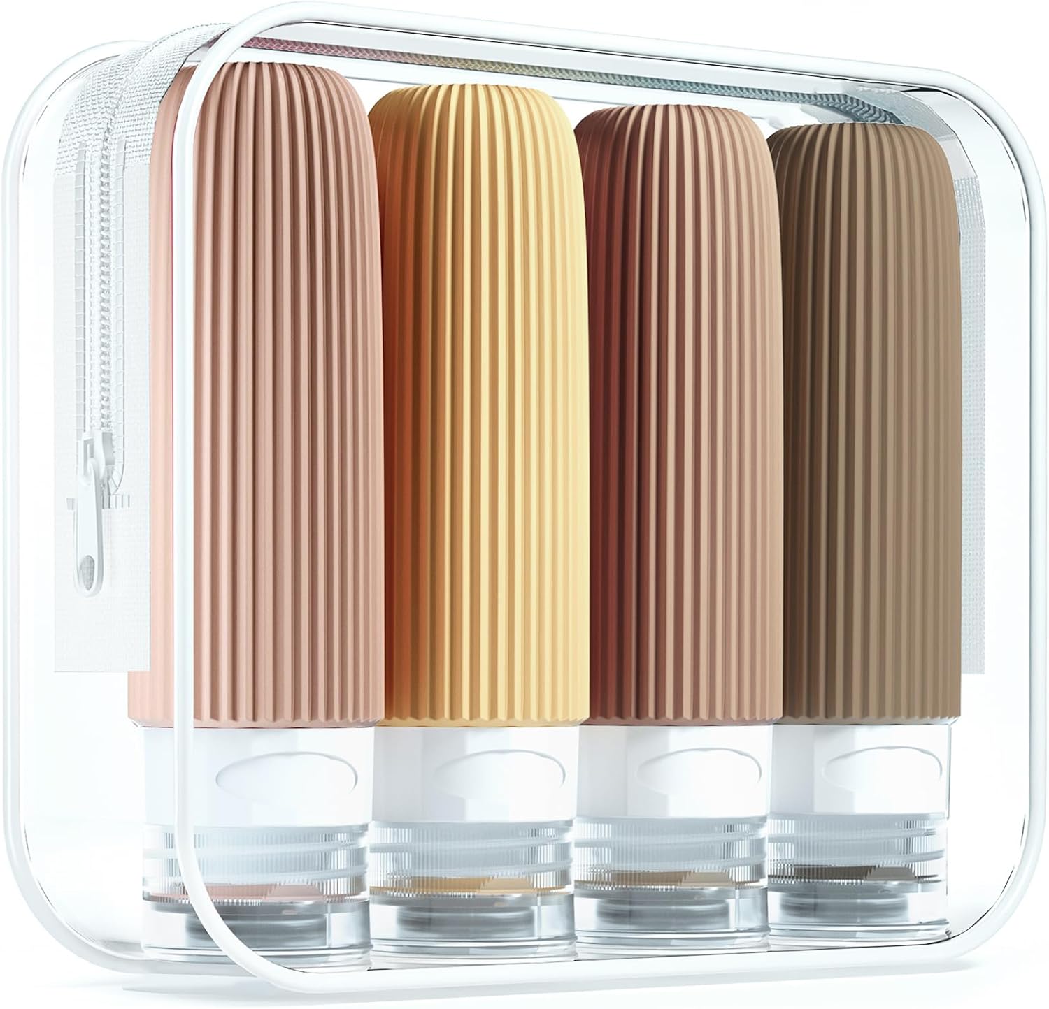 Travel Bottles for Toiletries (4 Pack)