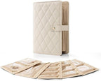 Travel Jewelry Organizer Case with Clear Zipper 