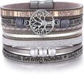 Tree of Life Leather Bracelets for Women 