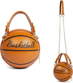 Women’s Basketball Shape Crossbody Bag 