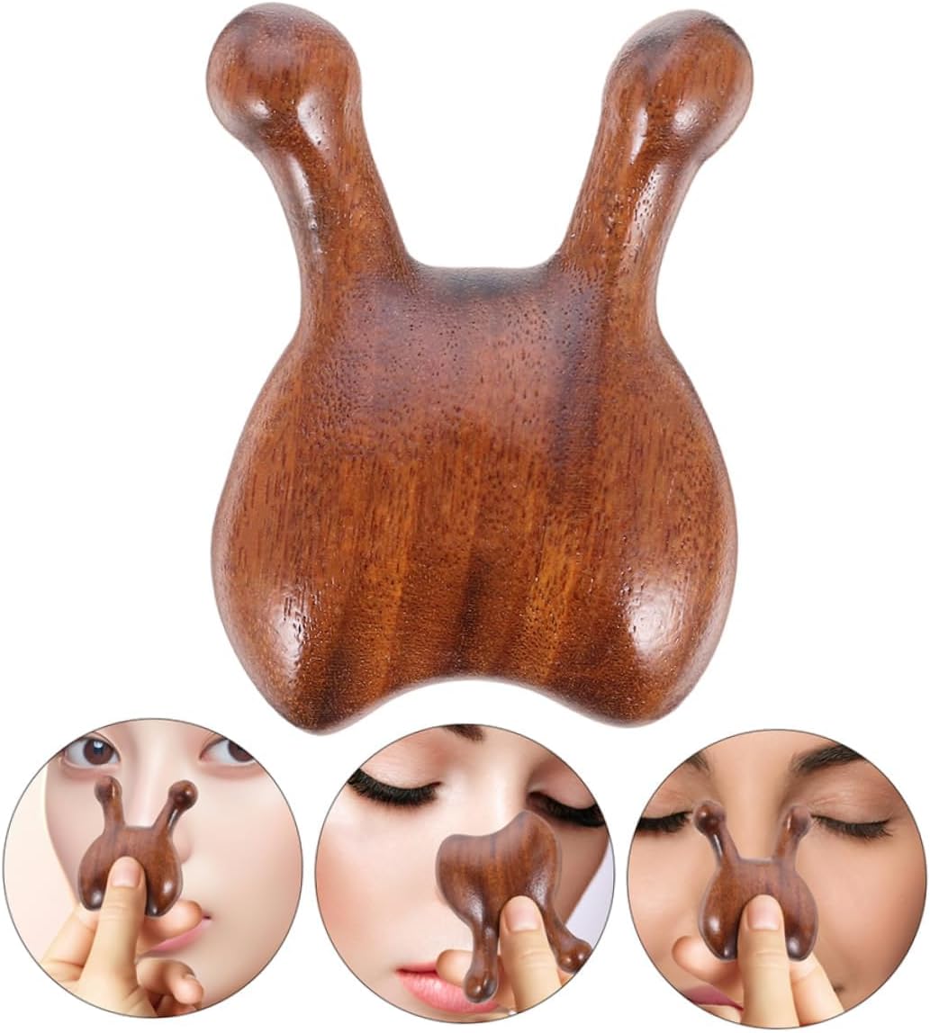 Wood Face Massage Comb Tools