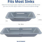 Expandable Over-the-Sink Colander Strainer Basket – Multi-Purpose Kitchen Drainer